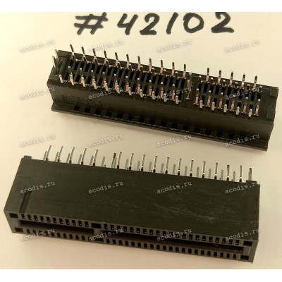 Разъём SLOT PCIE X4 64P G/F T-C/U DIP (Asus p/n: 12003-00010200) FOXCONN 2EG03211-R8Q-DF