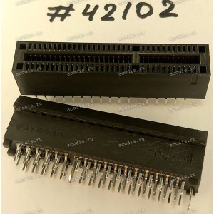 Разъём SLOT PCIE X4 64P G/F T-C/U DIP (Asus p/n: 12003-00010200) FOXCONN 2EG03211-R8Q-DF