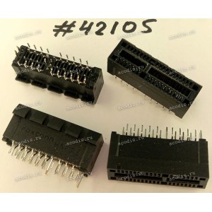Разъём SLOT PCIE X1 36P G/F BLK/U (Asus p/n: 12003-00082100) FOXCONN 2EG01811-R9B0-DF