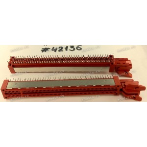 Разъём SLOT PCIE X16 164P 15U W/B DIP (Asus p/n: 12003-00035300) FOXCONN 2EGA8217-E910-4F RED/U