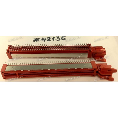 Разъём SLOT PCIE X16 164P 15U W/B DIP (Asus p/n: 12003-00035300) FOXCONN 2EGA8217-E910-4F RED/U