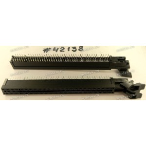 Разъём SLOT PCIE X16 164P G/F BLK DIP (Asus p/n: 12003-00034000) LOTES AAA-PCI-157-K54 Разъём SLOT PCIE X16 164P G/F BLK DIP (Asus p/n: 12003-00034000) LOTES AAA-PCI-157-K54