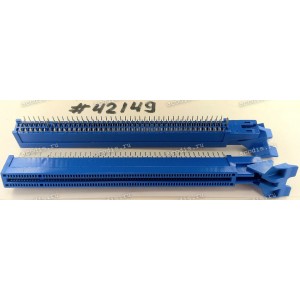 Разъём SLOT PCIE X16 164P G/F D/LATCH (Asus p/n: 12G03002164W) LOTES AAA-PCI-095-K08,BLUE