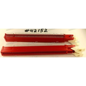 Разъём SLOT PCIE X16 D/LATCH 164P G/F (Asus p/n: 12G03072164H) LOTES AAA-PCI-095-K30(RED)