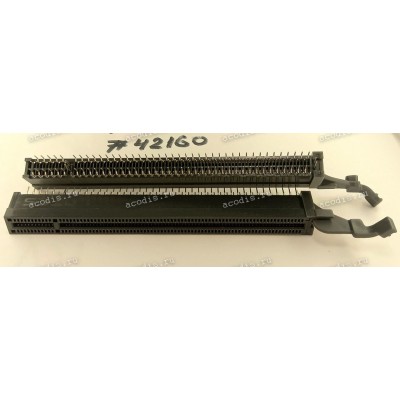 Разъём SLOT PCIE X16 164P G/F CHARL (Asus p/n: 12G03071164Q) LOTES AAA-PCI-058-K28