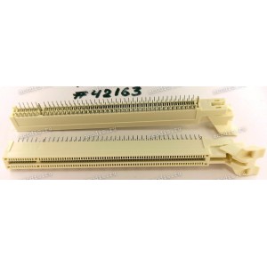 Разъём SLOT PCIE X16 164P G/F D/LATCH (Asus p/n: 12G03071164A) LOTES AAA-PCI-095-K09,WHITE