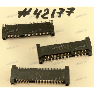 Разъём MINI PCI-E 52P 0.8MM 5.7H SMT (Asus p/n: 12003-00021600) ARGOSY MPCET-S5201-TP57A