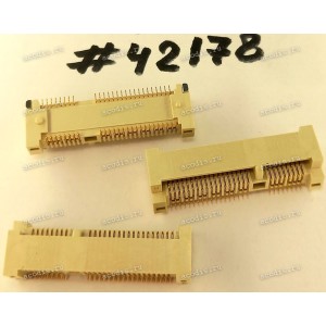 Разъём MINI PCI-E 52P 0.8mm 6.75H SMT (Asus p/n: 12G03011052N) ACES 88899-5204 Разъём MINI PCI-E 52P 0.8mm 6.75H SMT (Asus p/n: 12G03011052N) ACES 88899-5204
