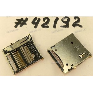 Разъём MICRO SD SOCKET 18P 1.27H STD (Asus p/n: 12023-00050300) TAISOL 158-1000902614