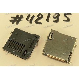 Разъём MICRO SD SOCKET CTF-11081-P (Asus p/n: 12023-00380000) BYD 12103277-00