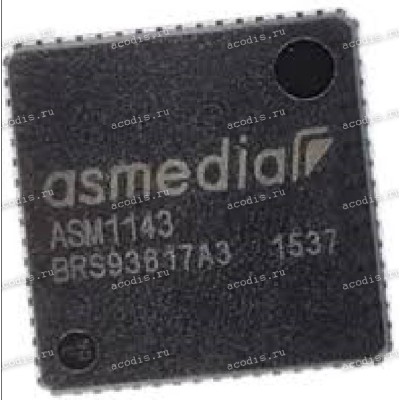 Микросхема ASMedia ASM1143 QFN64 USB CONTROLLER (Asus p/n: 06050-00270000) NEW original