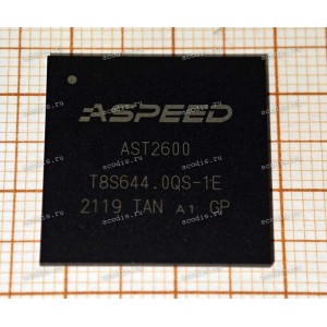 Микросхема aSPEED AST2600, AST2600A1-GP TFBGA-624 VIDEO PROCESSOR (Asus p/n: 06121-00160000) NEW original