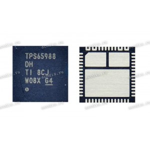 Микросхема Texas Instruments TPS65988 DH, TPS65988DHRSHR, SN1805050RSHR QFN-56, RSH56, VQFN56 USB PD CONTROL (Asus p/n: 06050-00770000) NEW original Dual Port USB Type-Cand USB PD Controller with Integrated Power Switches