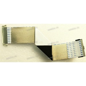 LCD LVDS FFC шлейф мониторный 30 pin обратный, шаг 1.0 mm, длина 200 mm c замками с двух сторон, Asus LMT VS228 VS228NR VS228NL-P VS228NE (p/n 14004-00731100) LCD Monitor LVDS CABLE / AOC/395G179E30NG25