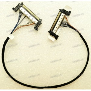 LCD LVDS  шлейф мониторный 51 pin прямой, шаг 0,5 mm, длина 298 mm Asus LMT XG32VQ (p/n 14011-02980000, 395GLM5151T525COAX) LCD Monitor COAXIAL CABLE /TPV/395GLM5151T525COAX