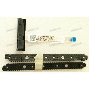 HDD SATA cable HP 14S-CR, 14S-DK, 15-AX, 15-CC, 15-CS, 15-CW, TPN-I130, TPN-Q201, TPN-Q207, TPN-Q208, MAIBENBEN M543 (2CG7BHC0010,  G7B HDD CABLE DD0G7BHD011 JHI 20220825, L23889-001, DOY0НHD001, 6017В0416801) с креплениями HDD (CNM4KLGAHS00**********)