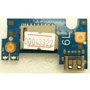USB & CardReader Board HP 17-BY 17-CA 17-CA0000N0 (p/n 6050A2979801-CARDREADER-A02(A2))