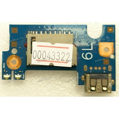 USB & CardReader Board HP 17-BY 17-CA 17-CA0000N0 (p/n 6050A2979801-CARDREADER-A02(A2))