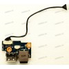 USB & LAN Board Samsung NP- R418 R469 R463 (p/n BA92-05507A Rev: MP1.1, Qingdao_I_USB2) & Cable