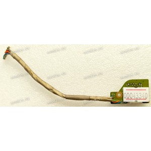 FireWire Board Dell Precision M6500 (p/n FPNHT 0FPNHT) Left Side FireWire 1394 Port IO Circuit Board with Cable