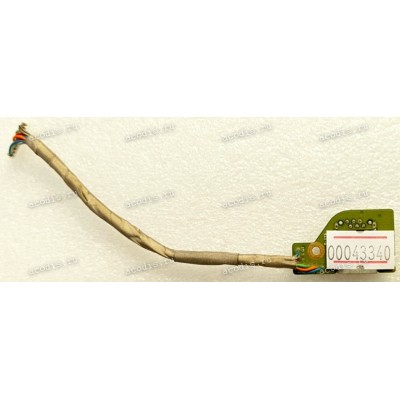 FireWire Board Dell Precision M6500 (p/n FPNHT 0FPNHT) Left Side FireWire 1394 Port IO Circuit Board with Cable