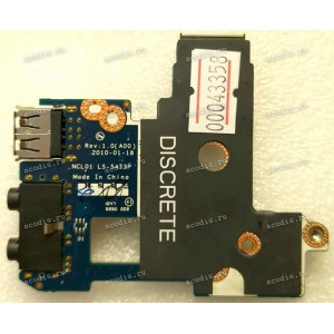 USB & Audio & LAN Board Dell Latitude E6410 (p/n LS-5473P 0KHKG5) 