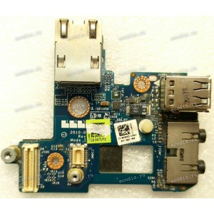 USB & Audio & LAN Board Dell Latitude E6410 (p/n LS-5473P 0KHKG5) 