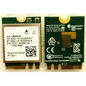 WiFi module Asus AW-XB468NF MT7921L (p/n 0C011-00250100) (WIFI6 AX+BT5.2(2*2)M.2 2230) 