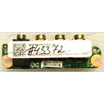 Audio Board MSI Dominator GT70 SERIES MS-1763 (p/n MS-1763B VER:1.1) & Cable