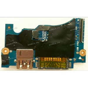 Power Button & USB & Card Reader Board Dell XPS 13 9343 9350 9360 (p/n LS-C881P, H2P6T, LF-B441P, 005NJV) & Cable