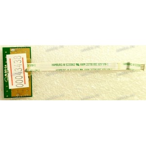 Power Button Board DELL Inspiron N5010, M5010 (p/n 50.4HH05.20) & Cable