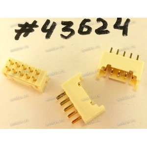Разъём IDC IDC-10MS 2,0mm 2X5P S/T DIP (Asus p/n: 12G080101107) HR A2004WV-2X05P46G