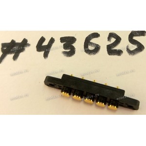 Разъём POGO PIN 5P 5.25H DIP (Asus p/n: 12030-00050300) CCP P2352MF01-05A280HT