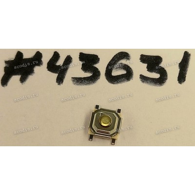 Переключатель TACT SWITCH 6P SMT (Asus p/n: 12009-00020700) ALPS SKQGPBE010