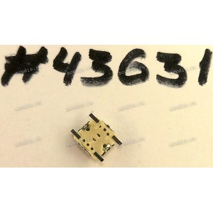Переключатель TACT SWITCH 6P SMT (Asus p/n: 12009-00020700) ALPS SKQGPBE010