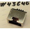 Разъём LAN JACK 8P 6H STD SUNK R/A (Asus p/n: 12014-00695800) ALLTOP C10201-10839-L