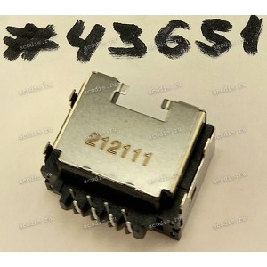 Разъём DIP RJ45 CON 8P 2R FR(H6.66) (Asus p/n: 12014-00401000) QCI DFTJ08FR497