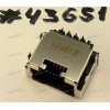 Разъём DIP RJ45 CON 8P 2R FR(H6.66) (Asus p/n: 12014-00401000) QCI DFTJ08FR497