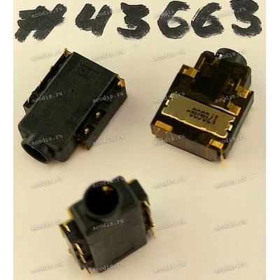 Разъём Audio JACK 6P 1.1CH SUNK R/A (Asus p/n: 12014-00714400) SINGATRON 2SJ3108-089111F