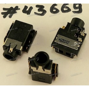 Разъём Audio JACK 6P -0.4CH SUNK R/A (Asus p/n: 12014-00719200) SINGATRON 2SJ3160-008111F