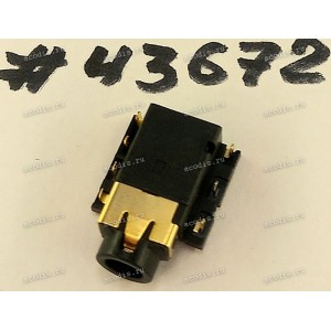 Разъём Audio JACK 6P -1.25CH SUNK R/A (Asus p/n: 12014-00991100) DST-CONN DA2-4115R-70BRJH-4