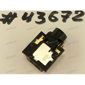 Разъём Audio JACK 6P -1.25CH SUNK R/A (Asus p/n: 12014-00991100) DST-CONN DA2-4115R-70BRJH-4
