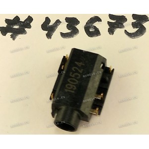 Разъём Audio JACK 6P -1.9CH SUNK R/A (Asus p/n: 12014-00991300) DST-CONN DA2-4164R-60BMX-2