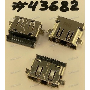 Разъём HDMI CON 19P 0.5 -0.3CH REV (Asus p/n: 12022-00094400) ACON HMRF7-AK120C