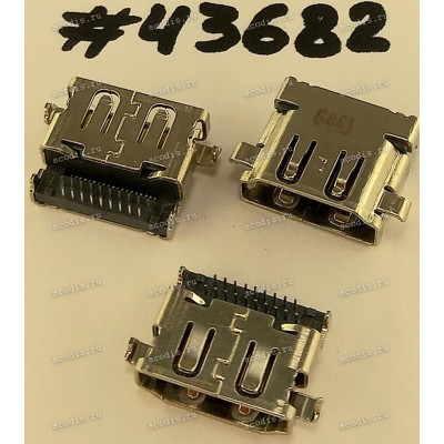 Разъём HDMI CON 19P 0.5 -0.3CH REV (Asus p/n: 12022-00094400) ACON HMRF7-AK120C