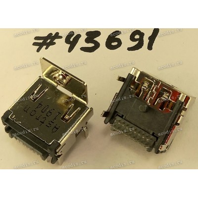 Разъём HDMI CON 19P 5U 0.5 R/A (Asus p/n: 12022-00133600) ASTRON 365FA19-1N606T-R