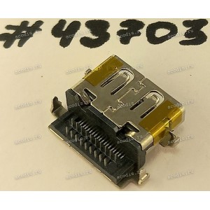 Разъём HDMI CON 19P 1.0 6.4H (Asus p/n: 12022-00140300) QCI DFHD19MR662