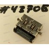 Разъём HDMI CON 19P 0.5 0.6CH SUNK (Asus p/n: 12022-00150000) BYD 12208000-00