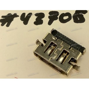 Разъём HDMI CON 19P 0.5 0.6CH SUNK (Asus p/n: 12022-00150000) BYD 12208000-00