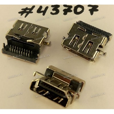 Разъём HDMI CON 19P 0.5 SUNK (Asus p/n: 12022-00160100) HUABEI HQ11900481000